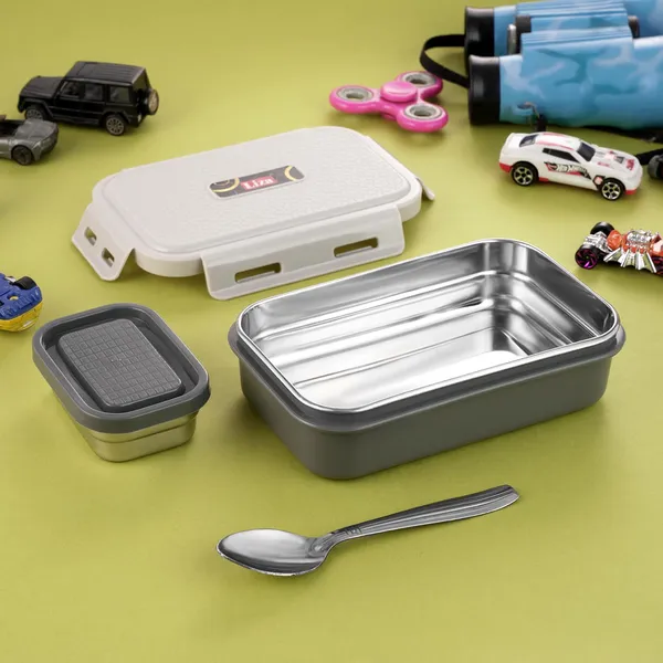 Black_And_Cream_Stainless_Steel_Lunch_Break_Small_Insulated_Tiffin_Box_For_Office,_School