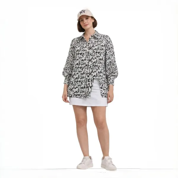 Womens_Oversized_Letters_Print_Shirt_With_Cut_Out_Hem_Detail_–_Relaxed_Fit_Statement_Top