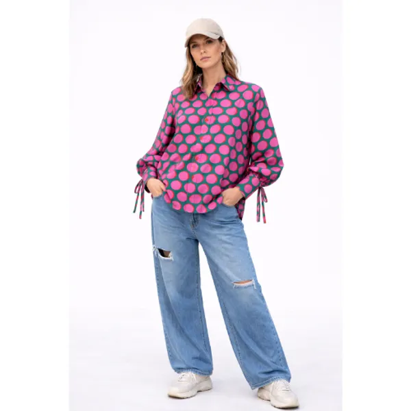 Funky_Oversized_Polka_Shirt_With_Patch