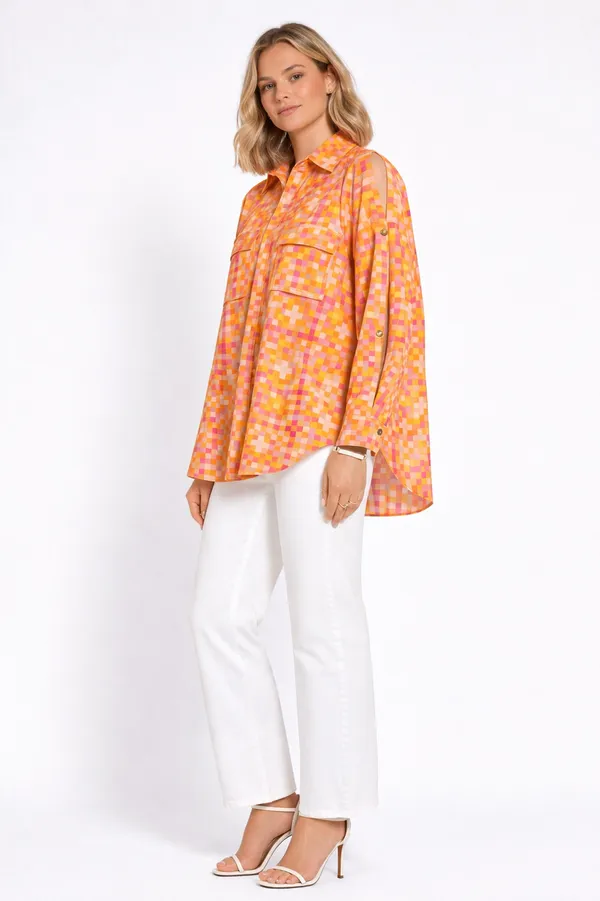 Womens_Oversized_Pixel_Print_Shirt_With_Back_Graphic_Patch_|_Abstract_Korean_Style_Statement_Top