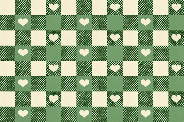 Womens_Crop_Sage_Green_Box-Pleat_Shirt_With_Heart_Print_|_Korean_Style_Boxy_Fit_Casual_Top