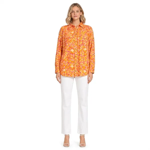 Womens_Oversized_Pixel_Print_Shirt_With_Back_Graphic_Patch_|_Abstract_Korean_Style_Statement_Top