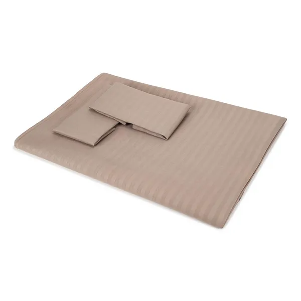 Dark_Beige_Microfiber_Satin_Bedsheet_Set_With_Pillow_Covers