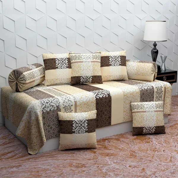 Multicolor_Microfiber_Diwan_Bedsheet_Set