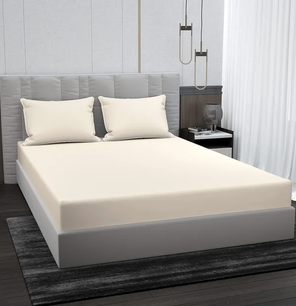 Multicolor_Microfiber_Bedsheet_With_Pillow_Covers
