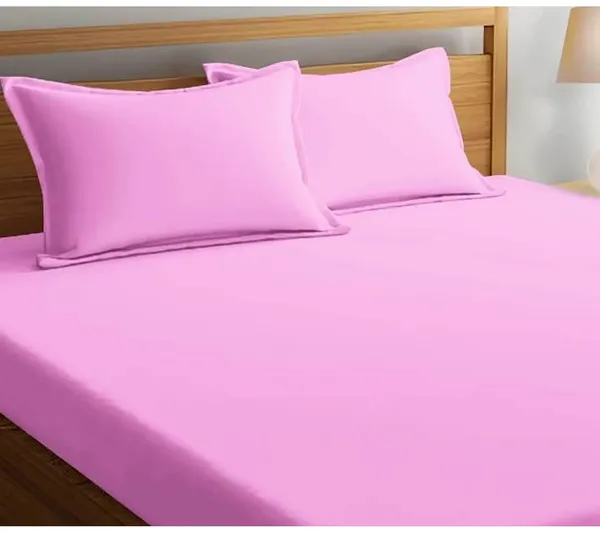 Multicolor_Microfiber_Double_Bedsheet_With_Pillow_Covers