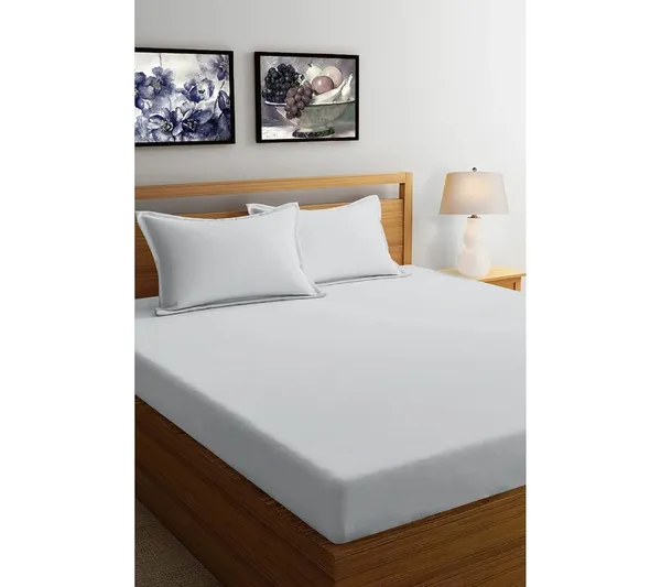Multicolor_Microfiber_Double_Bedsheet_With_Pillow_Covers