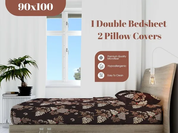 Multicolor_Microfiber_3D_Printed_Double_Bedsheet_With_Pillow_Covers