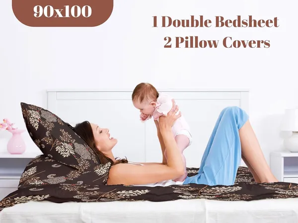 Multicolor_Cotton_Printed_Bedsheet_With_Pillow_Covers