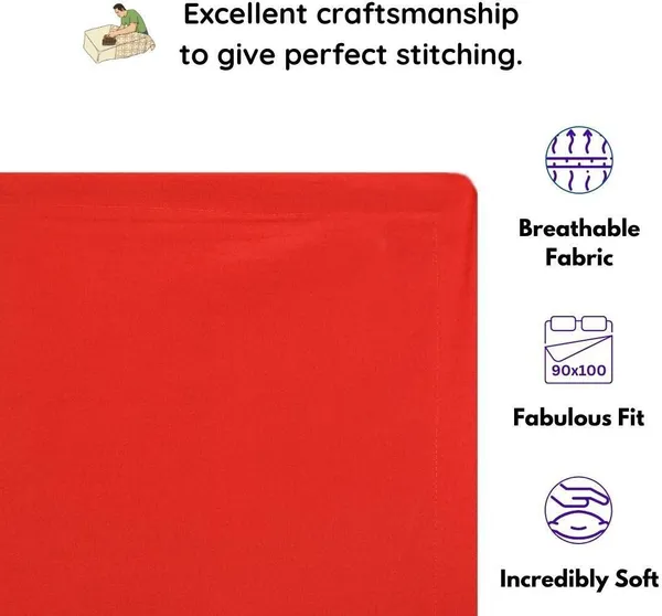 Red_Cotton_3D_Bedsheet_With_Pillow_Covers