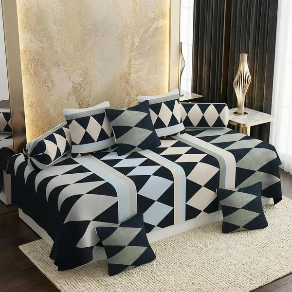 Multicolor_Diwan_Set_With_Bedsheet_Bolster_Covers_Cushion_Covers