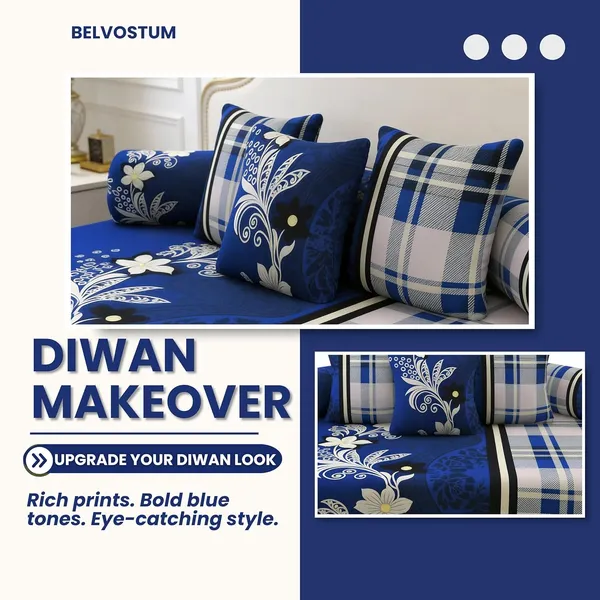 Multicolor_Diwan_Set_With_Bedsheet_Bolster_Covers_Cushion_Covers