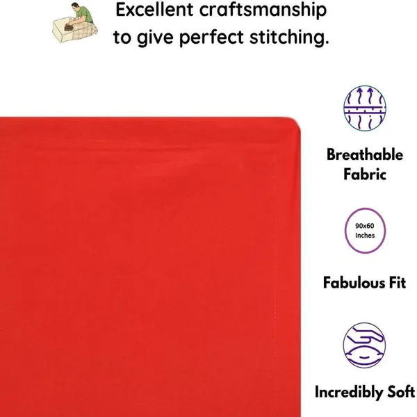 Red_Cotton_Bedsheet_With_Pillow_Covers