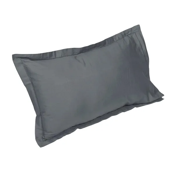 Dark_Gray_Cotton_Bedsheet_With_Pillow_Cover