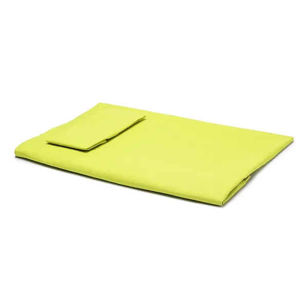 Green_Microfiber_Single_Bed_Sheet_With_Pillow_Cover