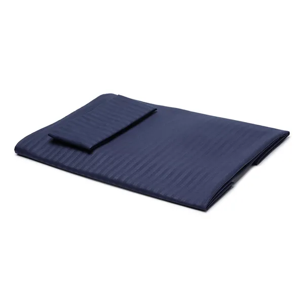Navy_Blue_Microfiber_Single_Bed_Sheet_With_Pillow_Cover