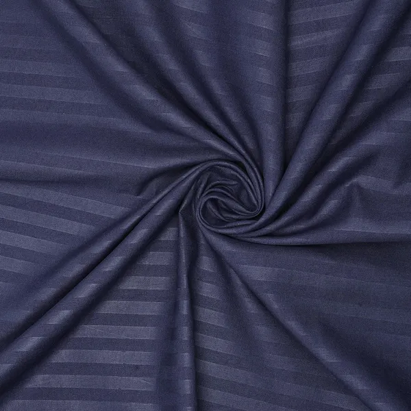 Navy_Blue_Microfiber_Single_Bed_Sheet_With_Pillow_Cover