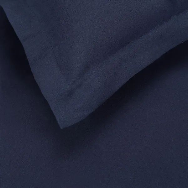 Navy_Blue_Cotton_Microfiber_Double_Bedsheet_With_Pillow_Covers