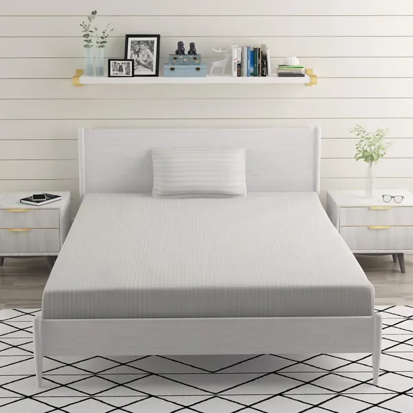 Light_Grey_Microfiber_Single_Bed_Sheet_With_Pillow_Cover