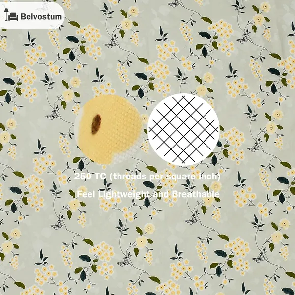 Multicolor_Microfiber_Printed_Bedsheet_With_Pillow_Cover