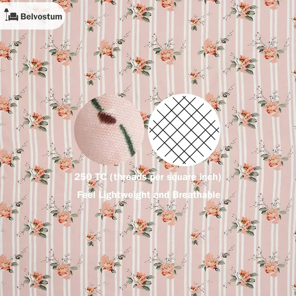 Multicolor_Microfiber_Fitted_Bedsheet_With_Pillow_Covers