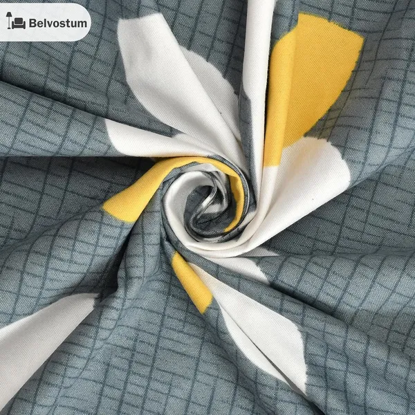 Multicolor_Microfiber_Printed_Bedsheet_With_Pillow_Cover