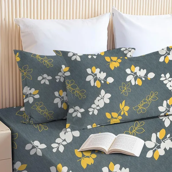 Multicolor_Cotton_Bedsheet_With_Pillow_Covers