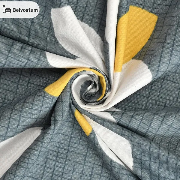 Multicolor_Microfiber_Fitted_Bedsheet_With_Pillow_Covers