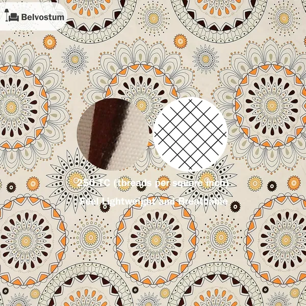 Multicolor_Microfiber_Printed_Bedsheet_With_Pillow_Cover
