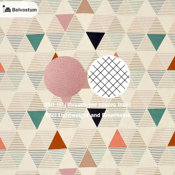 Multicolor_Microfiber_Printed_Bedsheet_With_Pillow_Cover