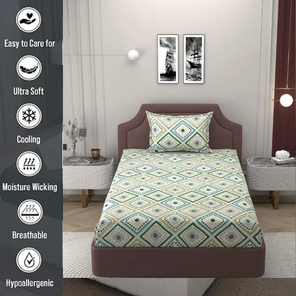 Multicolor_Single_Bed_Cotton_Bedsheet_With_Pillow_Covers