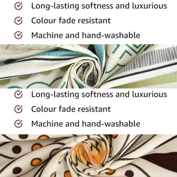 Multicolor_Microfiber_Reversible_Bedsheet_With_Pillow_Cover