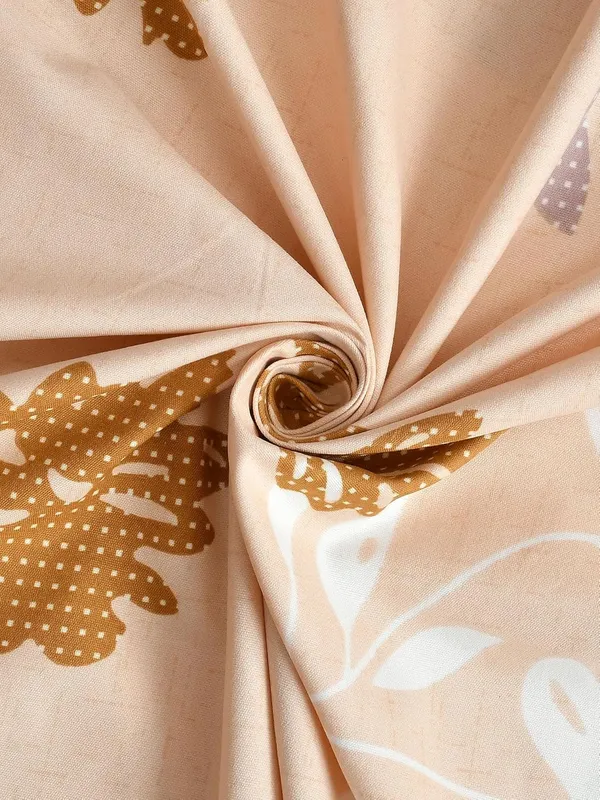 Multicolor_Cotton_Elastic_Bedsheet_With_Pillow_Covers
