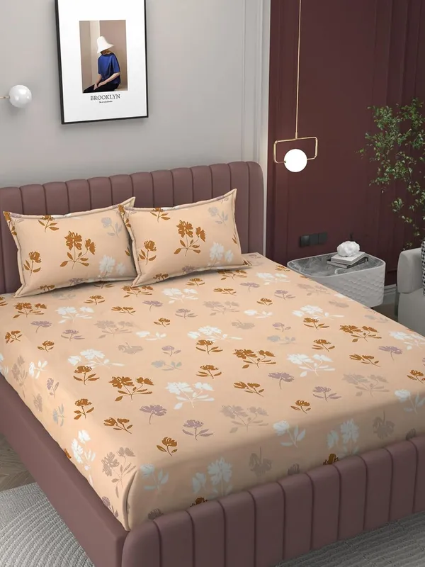 Multicolor_Cotton_Printed_Bedsheet_With_Pillow_Covers