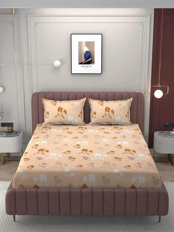 Multicolor_Cotton_Printed_Bedsheet_With_Pillow_Covers