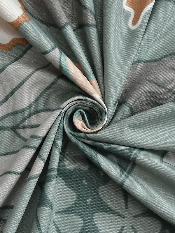 Multicolor_Cotton_Reversible_Single_Bedsheet_With_Pillow_Cover