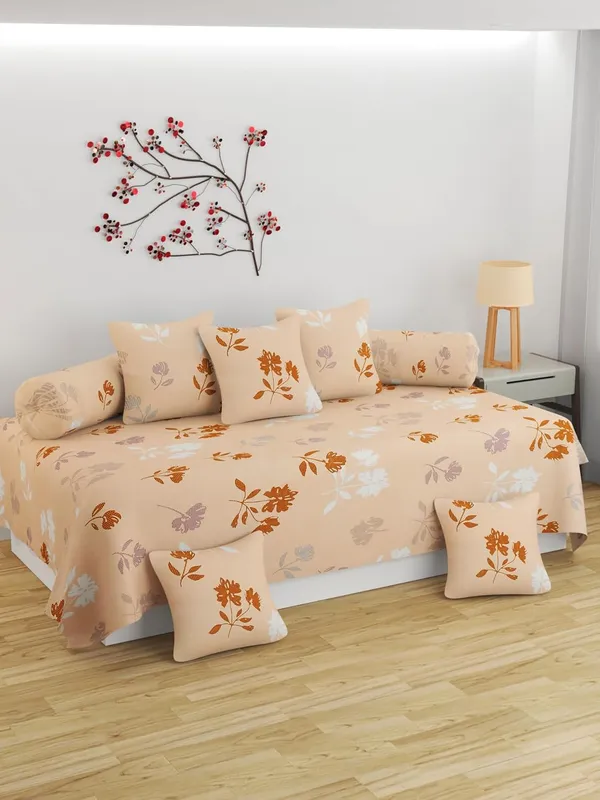 Multicolor_Microfiber_Diwan_Set_With_Bedsheet_Bolster_Covers_Cushion_Covers