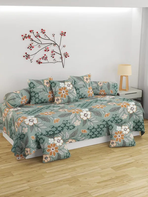 Multicolor_Microfiber_Diwan_Set_With_Bedsheet_Bolster_Covers_Cushion_Covers