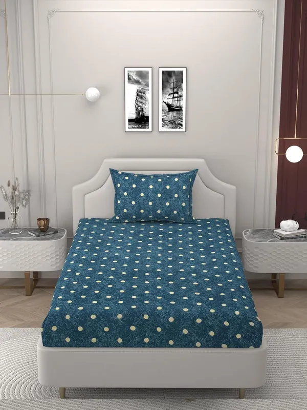 Multicolor_Cotton_Bedsheet_With_Pillow_Cover