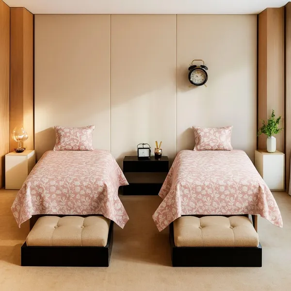 Multicolor_Microfiber_Single_Bedsheet_With_Pillow_Cover
