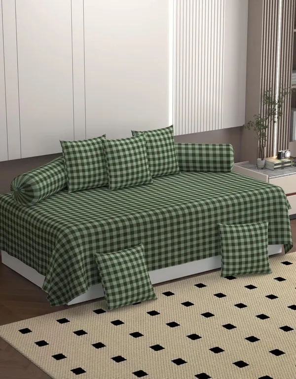 Multicolor_Microfiber_Diwan_Set_With_Bedsheet_Cushion_Covers