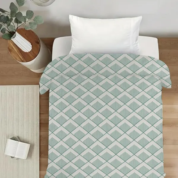 Green_Cotton_Duvet_Cover_For_Single_Bed