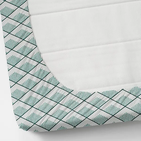 Green_Cotton_Fitted_Bedsheet_With_Pillow_Covers