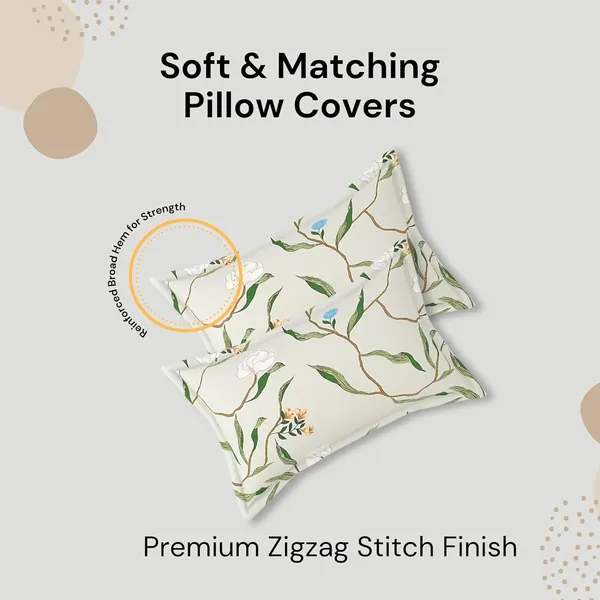 Multicolor_Cotton_Double_Bedsheet_With_Pillow_Covers