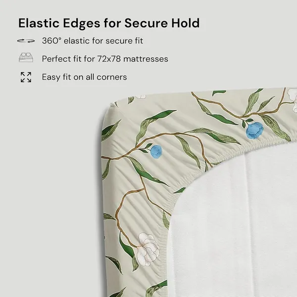 Multicolor_Cotton_Double_Bedsheet_With_Pillow_Covers