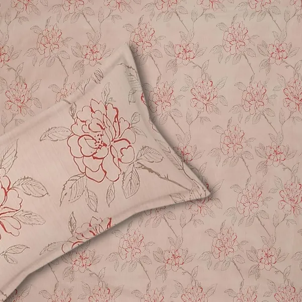 Multicolor_Cotton_Double_Bedsheet_With_Pillow_Covers