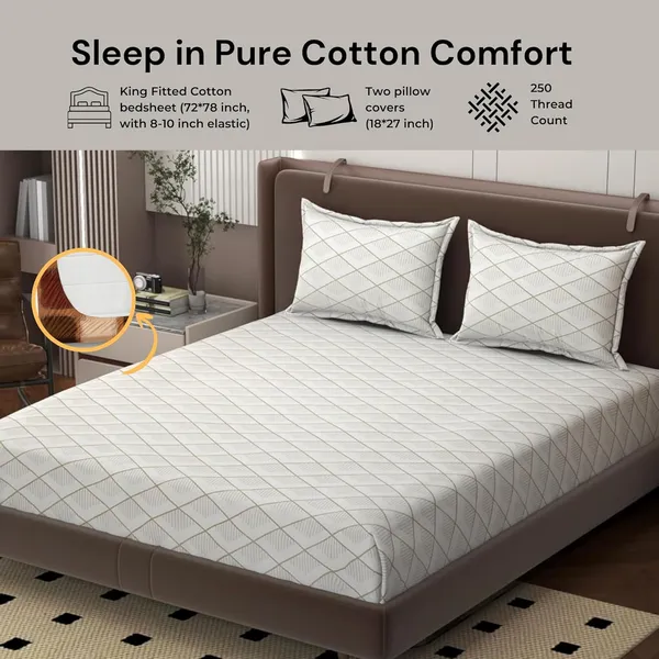 Multicolor_Cotton_Double_Bedsheet_With_Pillow_Covers