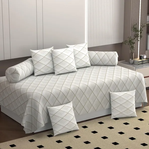 Off_White_Microfiber_Diwan_Set_With_Bedsheet_Bolster_Covers_Cushion_Covers