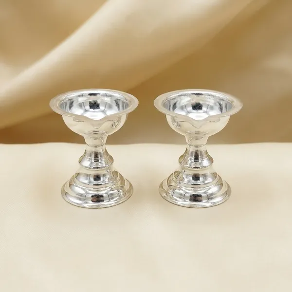 Germen_Silver_Plated_Diya_Set