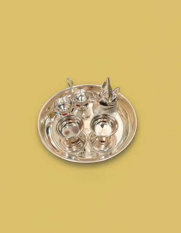 Germen_Silver_Plated_Pooja_Thali_Set_With_Decorative_Accessories